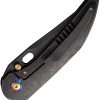 We Knife Co Ltd Attor Framelock 3.5in CPM-20CV Black Titanium