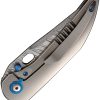 We Knife Co Ltd Attor Framelock Damasteel Folding Knife 3.5"