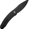 We Knife Co Ltd Sine Wave Linerlock Folding Knife 3.88" Black M390
