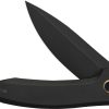 We Knife Co Ltd Acuminal Framelock Black Folding Knife 4" Vanax Blade