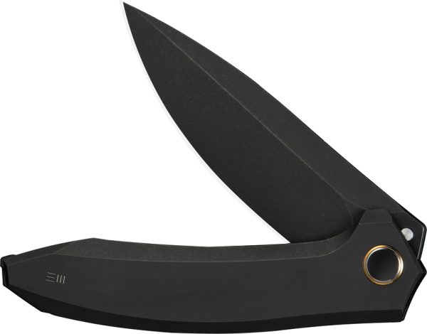 We Knife Co Ltd Acuminal Framelock Black Folding Knife 4" Vanax Blade