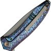 We Knife Co Ltd Acuminal Framelock Folding Knife 4" Vanax Blade Red