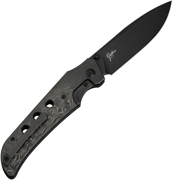 We Knife Co Ltd Guthrie Bolster Lock Folding Knife 4" CPM-20CV Black