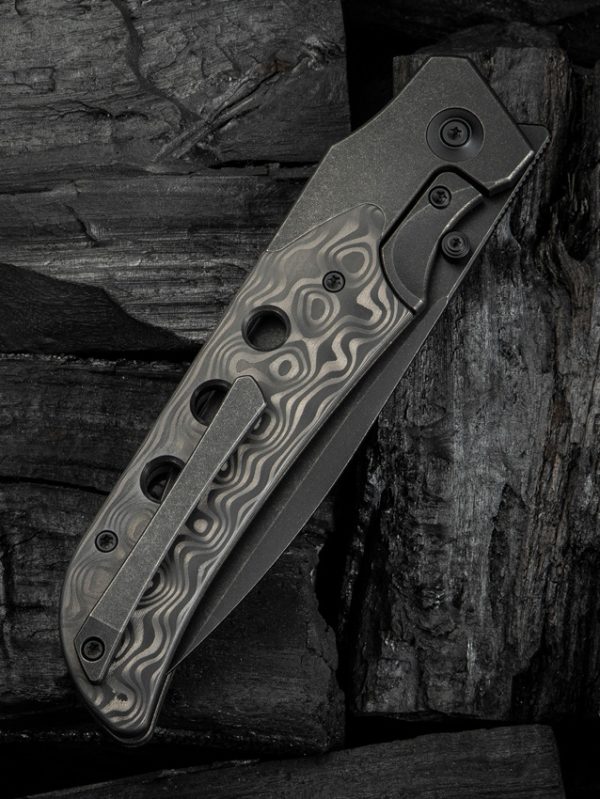We Knife Co Ltd Guthrie Bolster Lock Folding Knife 4" CPM-20CV Black