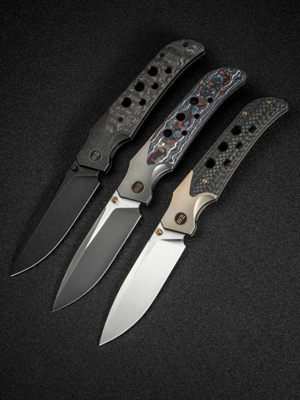 We Knife Co Ltd Guthrie Bolster Lock Folding Knife 4" CPM-20CV Black