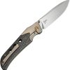 We Knife Co Ltd Guthrie Bolster Lock Folding Knife 4" CPM-20CV Champagne Titanium
