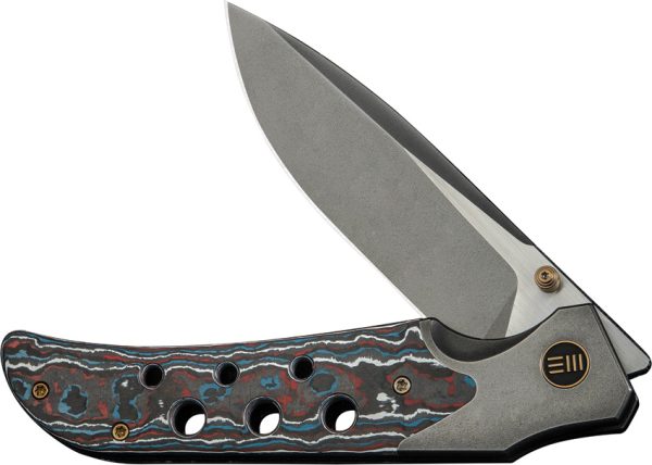We Knife Co Ltd Guthrie Bolster Lock Folding Knife CPM-20CV Gray