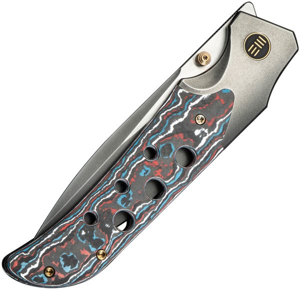 We Knife Co Ltd Guthrie Bolster Lock Folding Knife CPM-20CV Gray