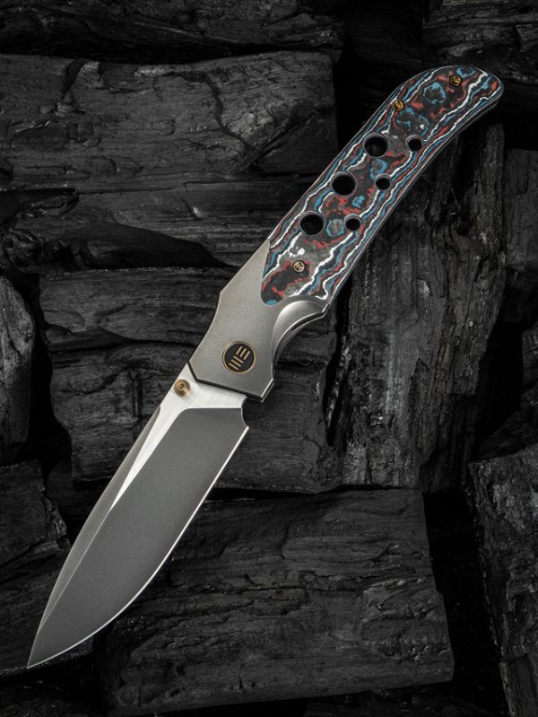 We Knife Co Ltd Guthrie Bolster Lock Folding Knife CPM-20CV Gray