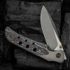 We Knife Co Ltd Guthrie Bolster Lock Folding Knife CPM-20CV Gray