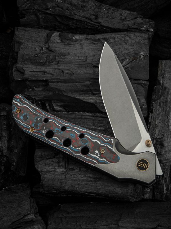 We Knife Co Ltd Guthrie Bolster Lock Folding Knife CPM-20CV Gray