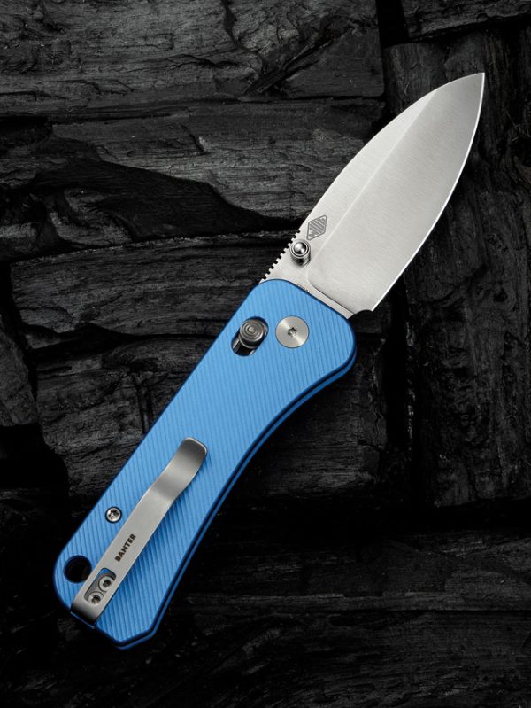 We Knife Co Ltd Banter 2 Crossbar Lock Folding Knife Blue
