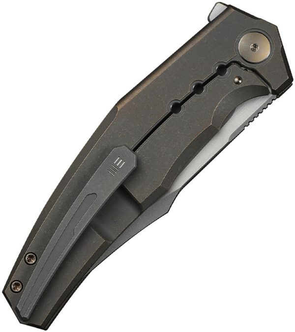 We Knife Co Ltd Kyklos Framelock Folding Knife 3.75" M390 Blade