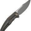 We Knife Co Ltd Kyklos Framelock Folding Knife 3.75" M390 Blade