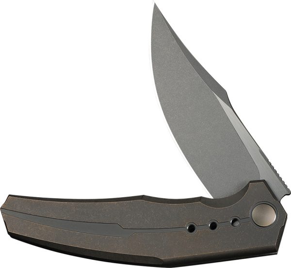 We Knife Co Ltd Kyklos Framelock Folding Knife 3.75" M390 Blade