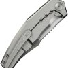 We Knife Co Ltd Kyklos Framelock Folding Knife 3.75" M390 Satin