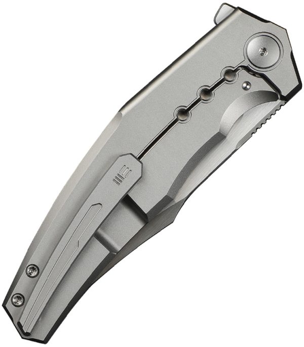 We Knife Co Ltd Kyklos Framelock Folding Knife 3.75" M390 Satin