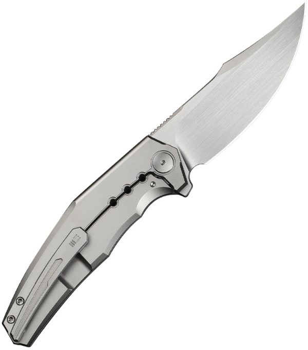 We Knife Co Ltd Kyklos Framelock Folding Knife 3.75" M390 Satin