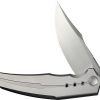 We Knife Co Ltd Kyklos Framelock Folding Knife 3.75" M390 Satin