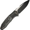 We Knife Co Ltd Archeozoic 4" Bohler M390 Interframe Lock Folding Knife Black