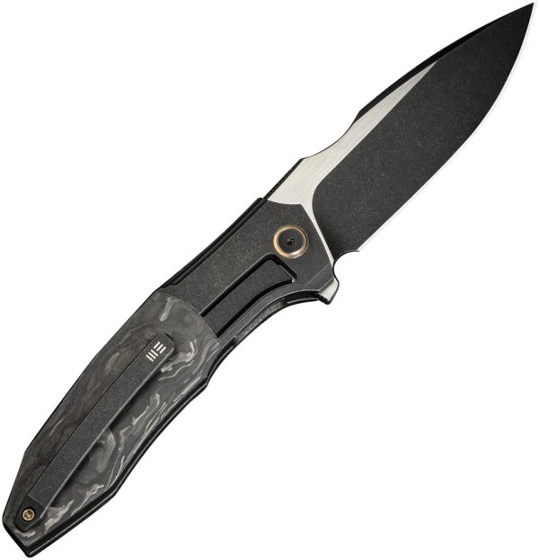 We Knife Co Ltd Archeozoic 4" Bohler M390 Interframe Lock Folding Knife Black
