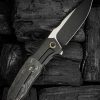 We Knife Co Ltd Archeozoic 4" Bohler M390 Interframe Lock Folding Knife Black