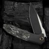 We Knife Co Ltd Archeozoic 4" Bohler M390 Interframe Lock Folding Knife Black