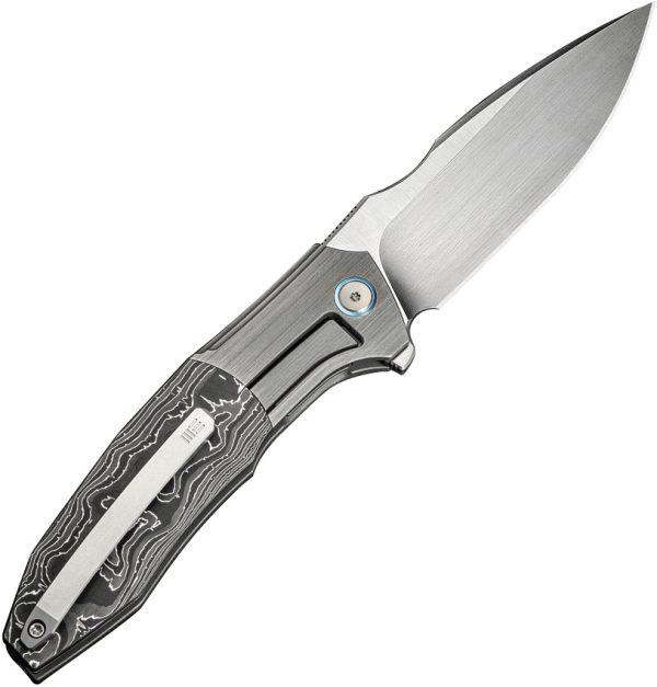 WE230912_add_02 We Knife Co Ltd Archeozoic 4" M390 Gray Titanium Folding Knife