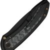 We Knife Co Ltd Winsome Framelock Folding Knife 3.75" M390 Black