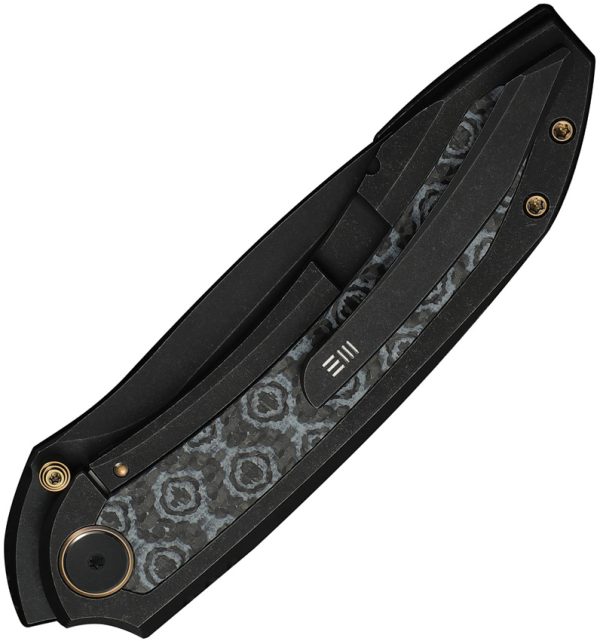 We Knife Co Ltd Winsome Framelock Folding Knife 3.75" M390 Black