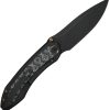 We Knife Co Ltd Winsome Framelock Folding Knife 3.75" M390 Black