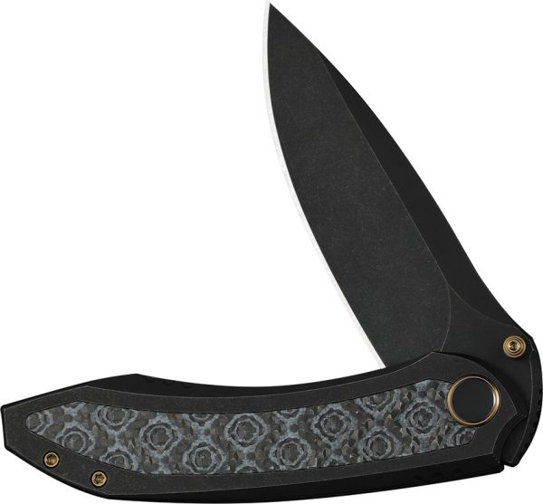 We Knife Co Ltd Winsome Framelock Folding Knife 3.75" M390 Black