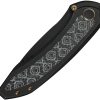 We Knife Co Ltd Winsome Framelock Folding Knife 3.75" M390 Black