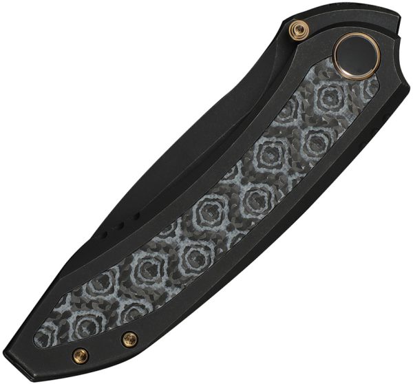 We Knife Co Ltd Winsome Framelock Folding Knife 3.75" M390 Black