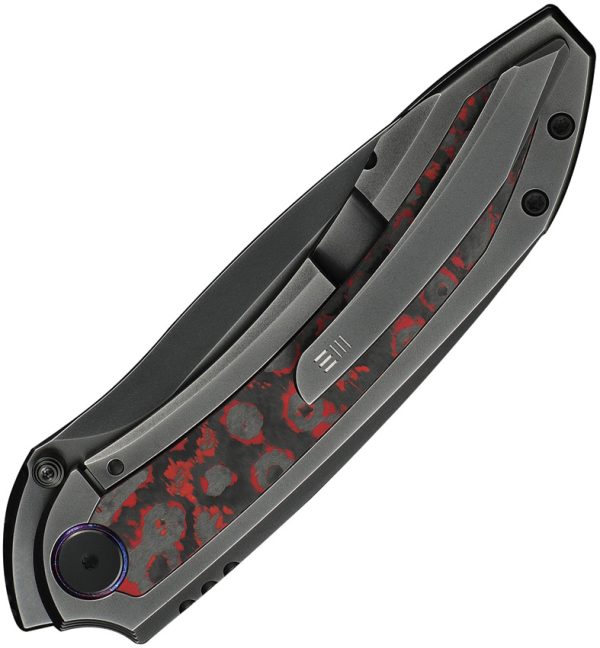 We Knife Co Ltd Winsome Framelock 3.75" Gray Titanium Folding Knife