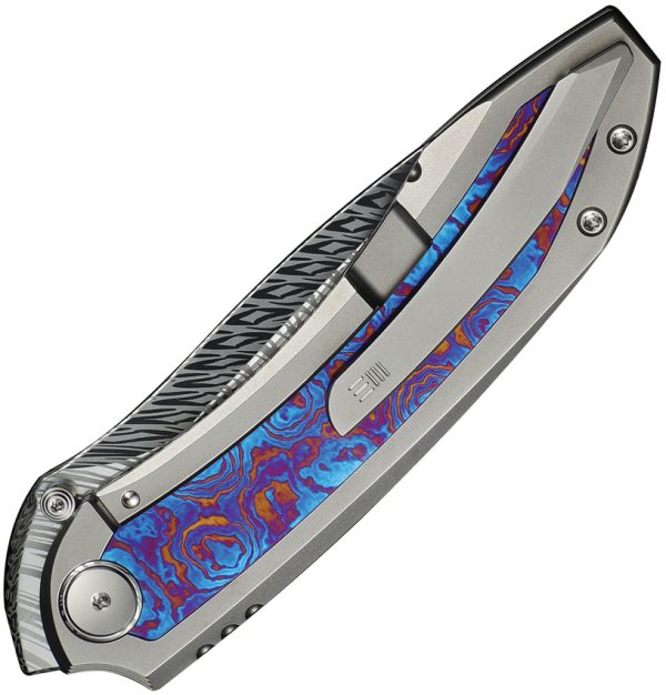 WE23092DS1_add_01 We Knife Co Ltd Winsome Nested Framelock Folding Knife Damascus 3.75in