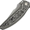 We Knife Co Ltd Quinseris Nested Framelock Gray Titanium 4" M390