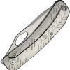 We Knife Co Ltd Inmate Framelock Folding Knife 3.75" CPM-20CV Gray Titanium