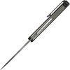 We Knife Co Ltd Inmate Framelock Folding Knife 3.75" CPM-20CV Gray Titanium
