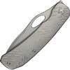 We Knife Co Ltd Inmate Framelock Folding Knife 3.75" CPM-20CV Gray Titanium