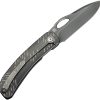 We Knife Co Ltd Inmate Framelock 3.75" CPM-20CV Gray Titanium Folding Knife