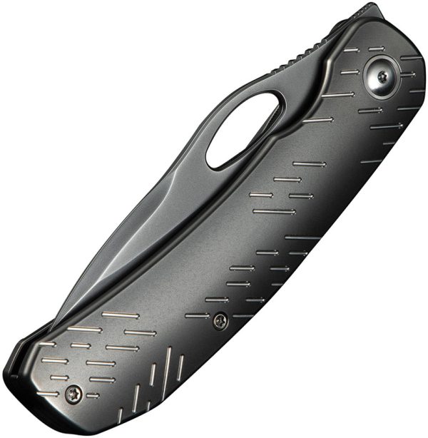 We Knife Co Ltd Inmate Framelock 3.75" CPM-20CV Gray Titanium Folding Knife