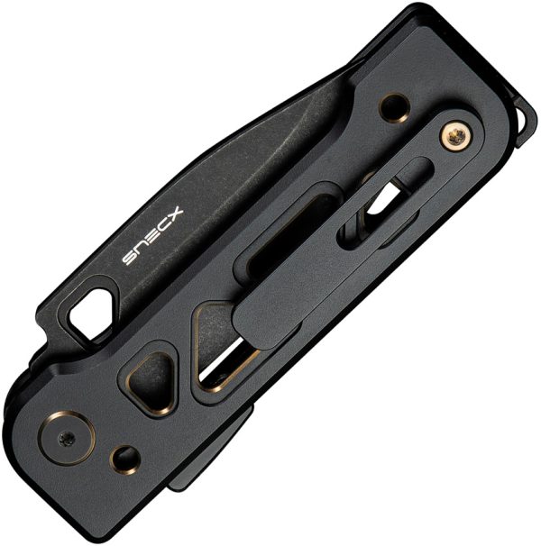 We Knife Co Ltd Tyro Superlock Folding Knife CPM-20CV Black/Gold