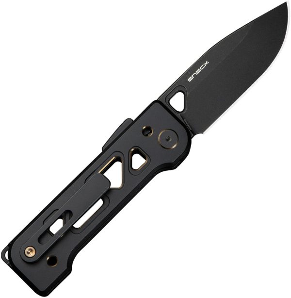 We Knife Co Ltd Tyro Superlock Folding Knife CPM-20CV Black/Gold