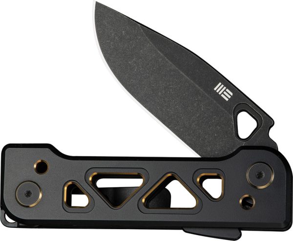 We Knife Co Ltd Tyro Superlock Folding Knife CPM-20CV Black/Gold