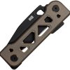 We Knife Co Ltd Tyro Superlock Folding Knife CPM-20CV Bronze