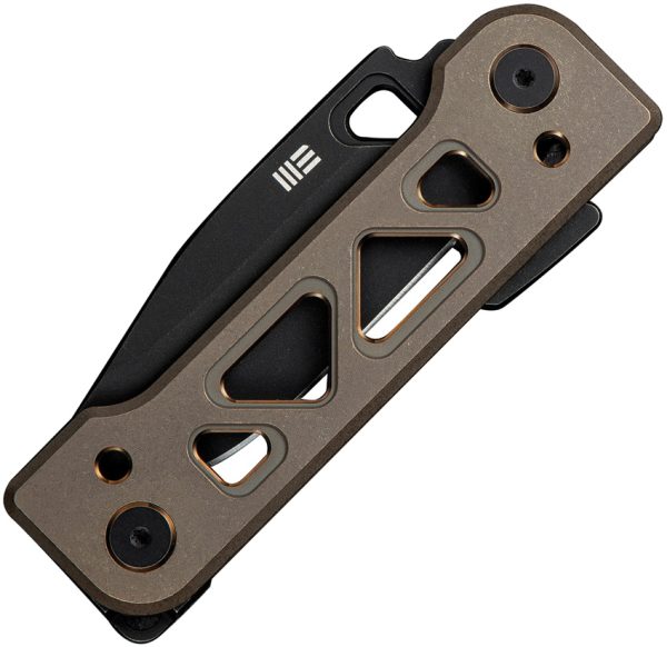 We Knife Co Ltd Tyro Superlock Folding Knife CPM-20CV Bronze