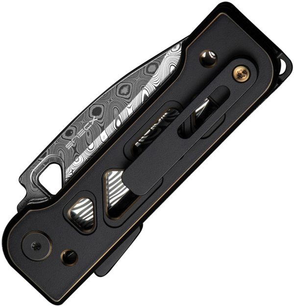 We Knife Co Ltd Tyro Superlock Folding Knife Damasteel Blade