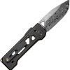 We Knife Co Ltd Tyro Superlock Folding Knife Damasteel Blade