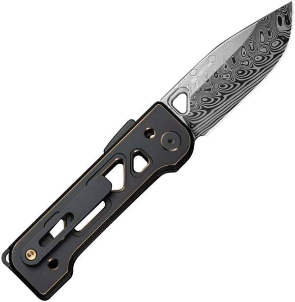 We Knife Co Ltd Tyro Superlock Folding Knife Damasteel Blade